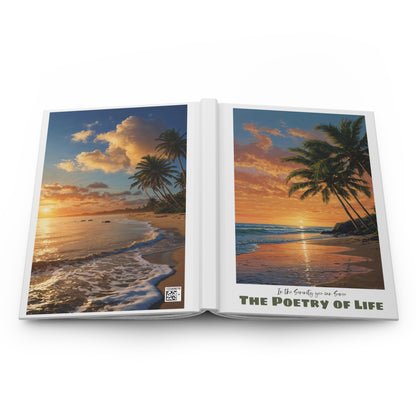 The Poetry of Life Serenity Hardcover Journal — Inspirational Writer Notebook