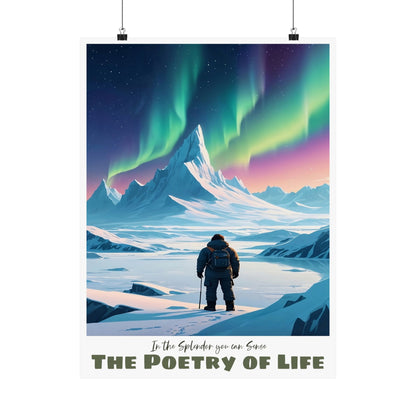 The Poetry of Life Splendor —  Vertical Art Print