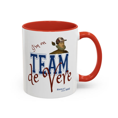 Team de Vere Accent Coffee Mug – (11/15oz)