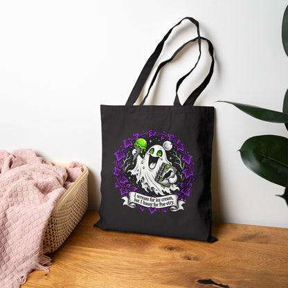 I haunt for Poe-etry Canvas Tote