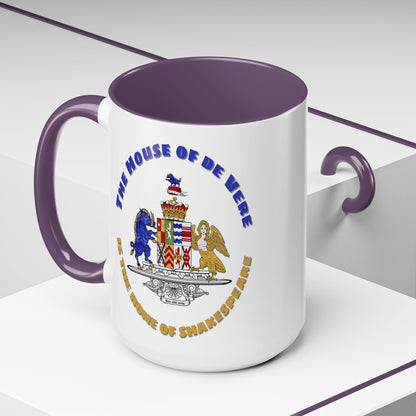 Team de Vere Accent Coffee Mug – (11/15oz)