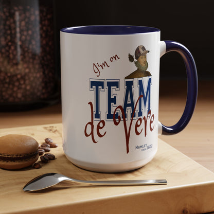 Team de Vere Accent Coffee Mug – (11/15oz)