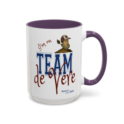 Team de Vere Accent Coffee Mug – (11/15oz)