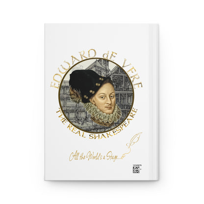 The Man behind the Mask Hardcover Journal — Inspirational Writer Notebook