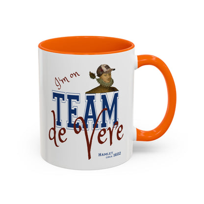 Team de Vere Accent Coffee Mug – (11/15oz)