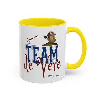 Team de Vere Accent Coffee Mug – (11/15oz)
