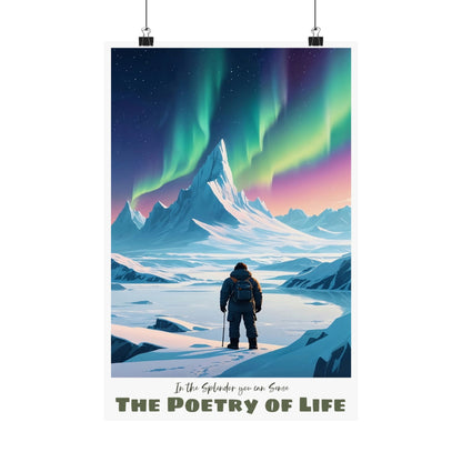 The Poetry of Life Splendor —  Vertical Art Print