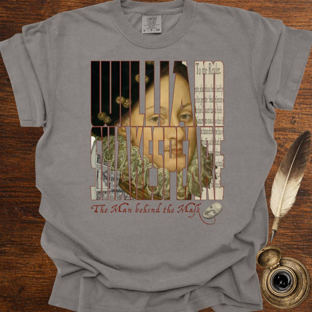The Man behind the Mask —  Shakespearean Tee