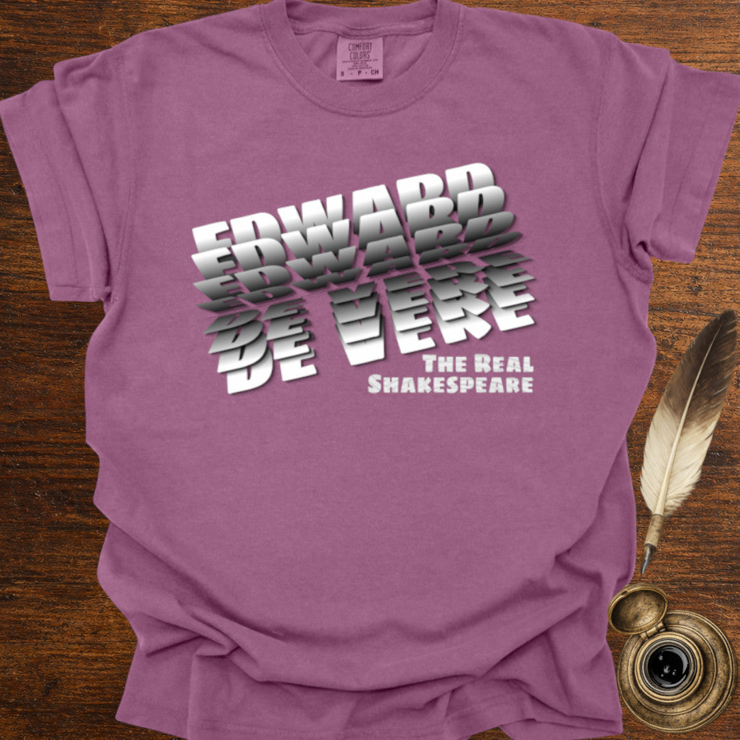 Edward DeVere "The Real Shakespeare" T-shirt