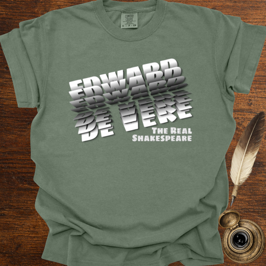 Edward DeVere "The Real Shakespeare" T-shirt