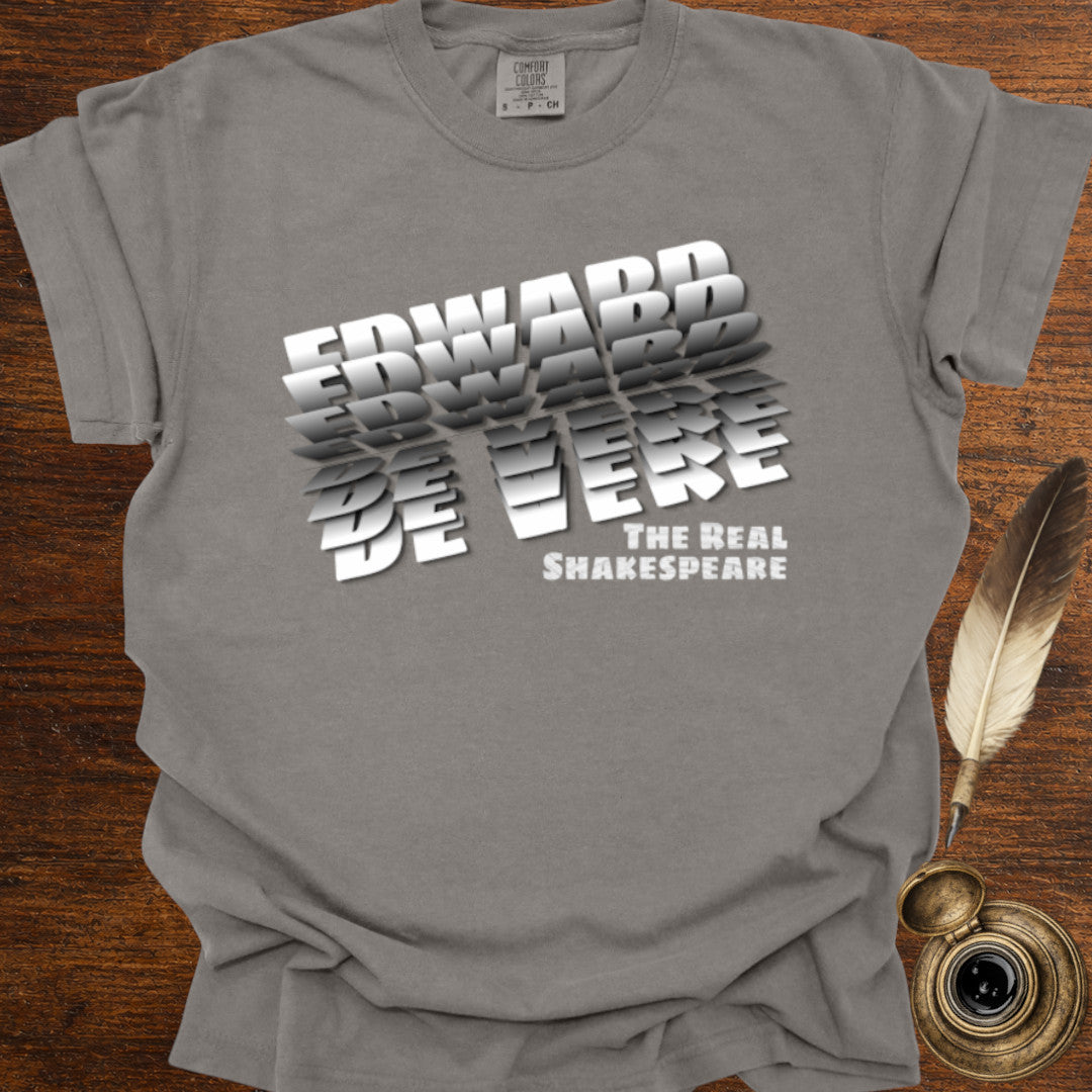 Edward DeVere "The Real Shakespeare" T-shirt