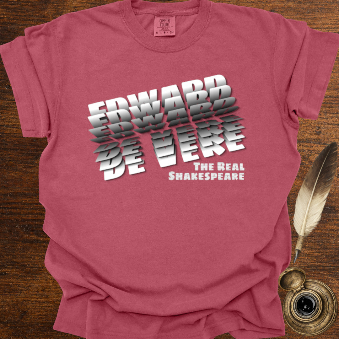 Edward DeVere "The Real Shakespeare" T-shirt
