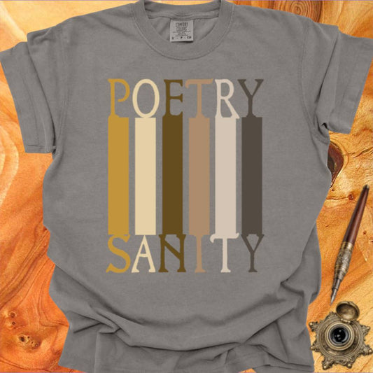 POETRY = SANITY - Poetry T-shirt