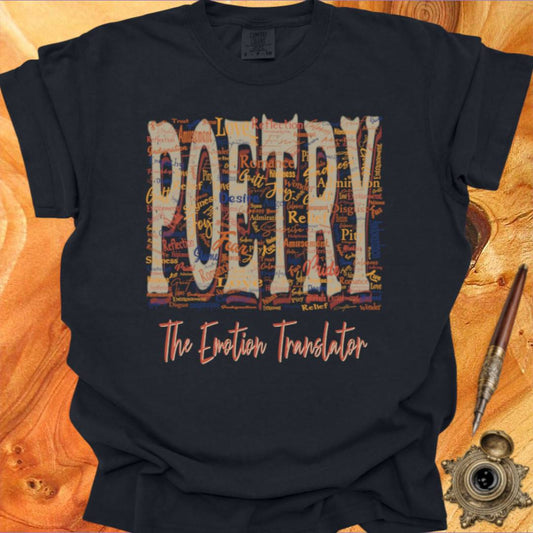 The Emotion Translator - Poetry T-shirt