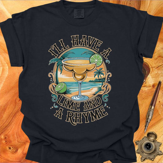 A Lime and a Rhyme - Poetry T-shirt