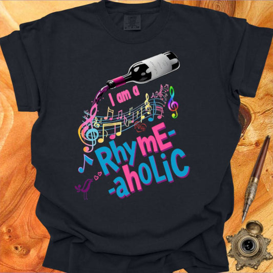 Rhymeaholic- Poetry T-shirt