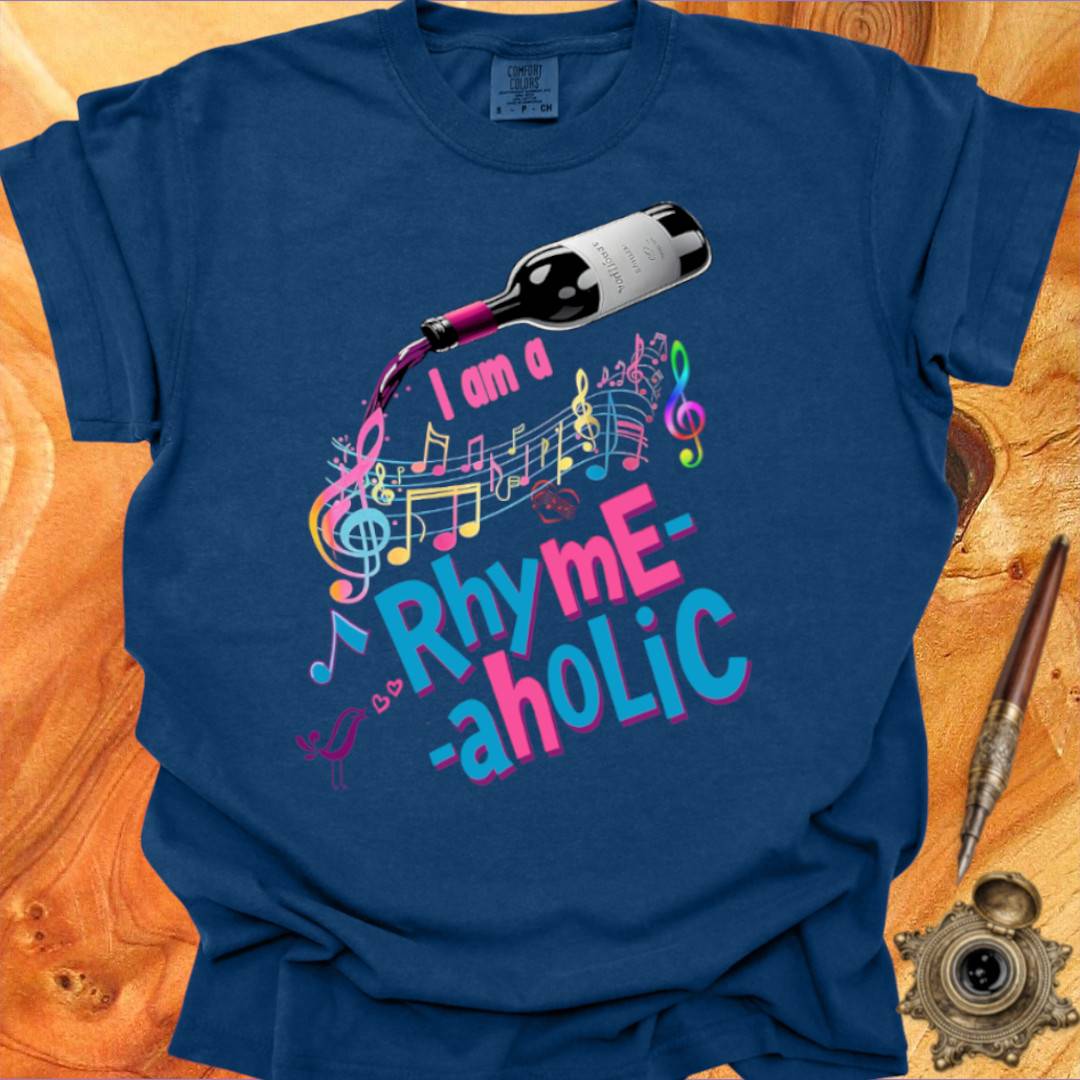 Rhymeaholic- Poetry T-shirt