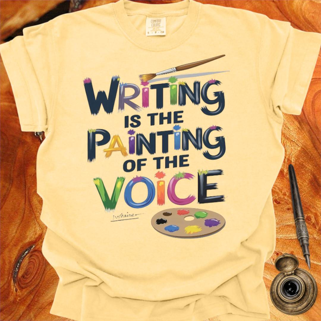 Painting of the Voice - Writing T-shirt