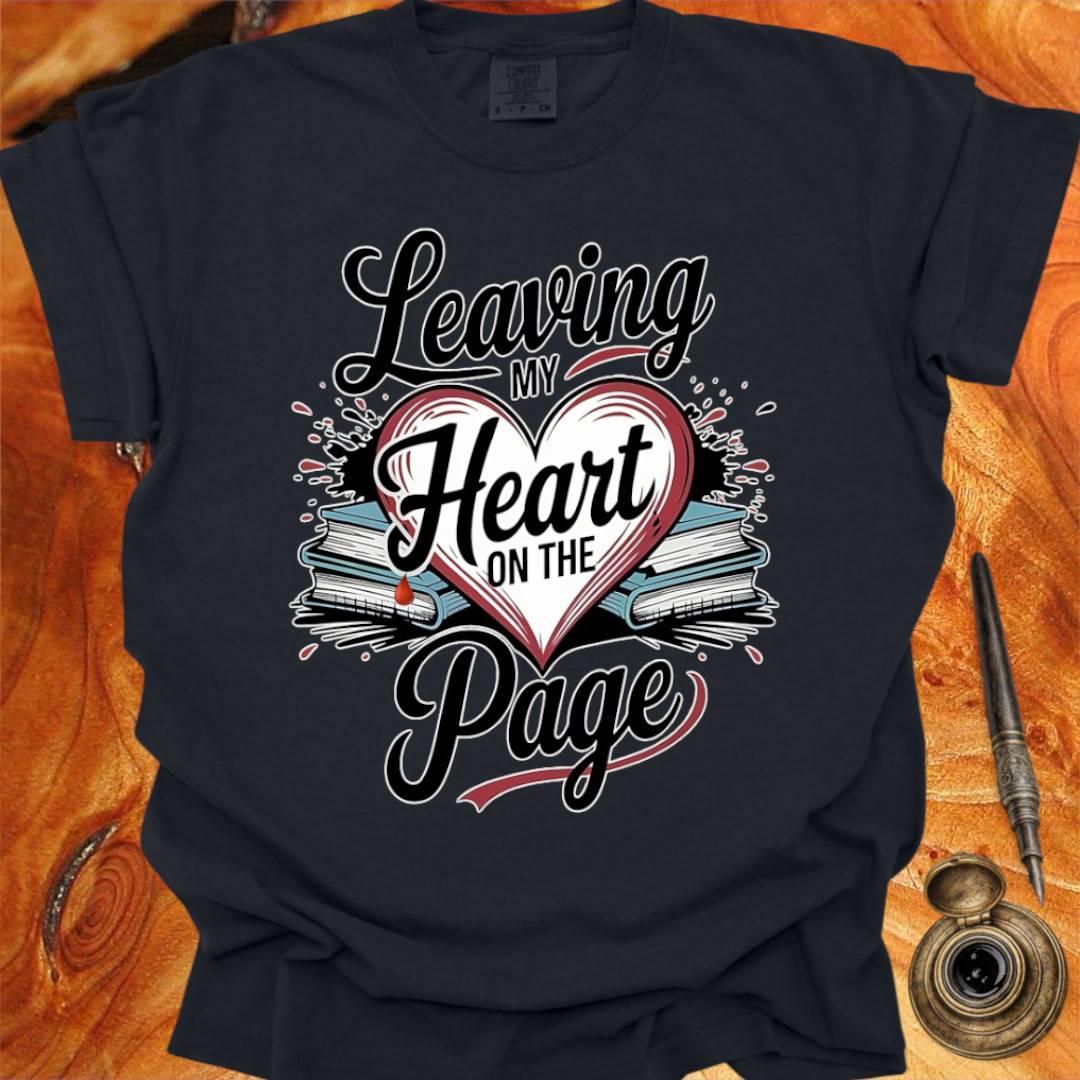 Heart on the Page - Writing T-shirt