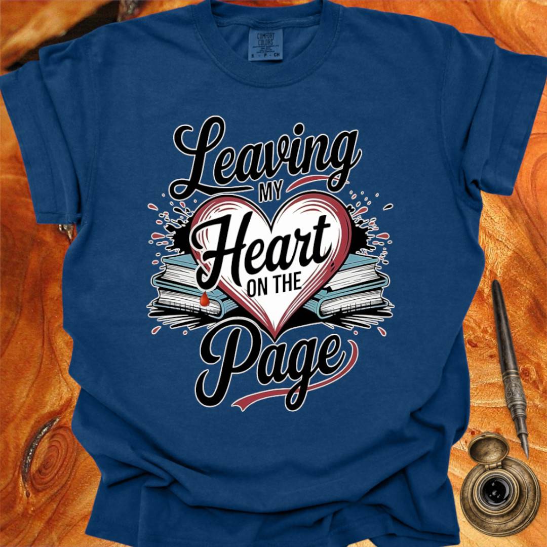 Heart on the Page - Writing T-shirt