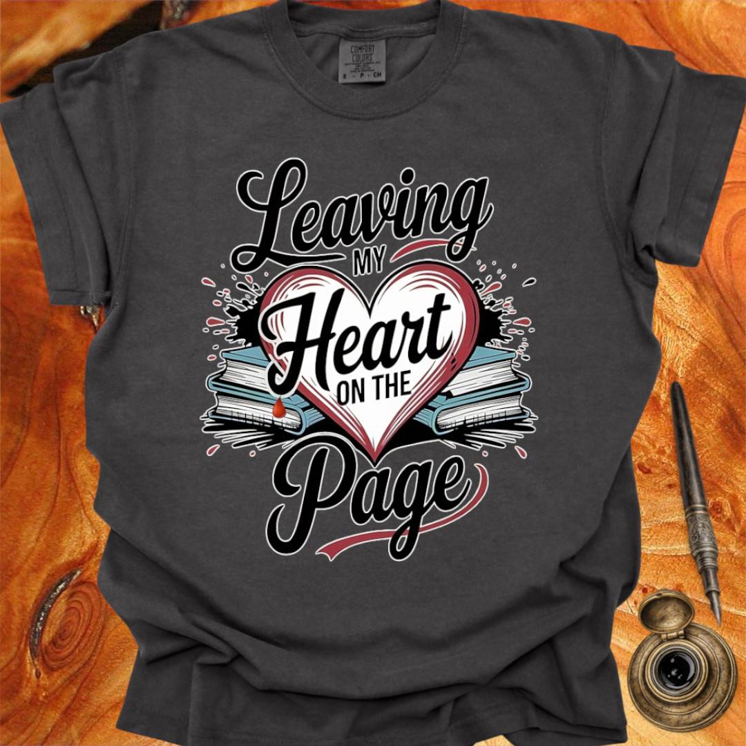 Heart on the Page - Writing T-shirt