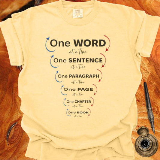 One Word - Writing T-shirt