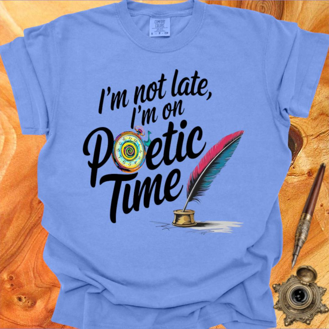 Poetic Time - Poetry T-shirt