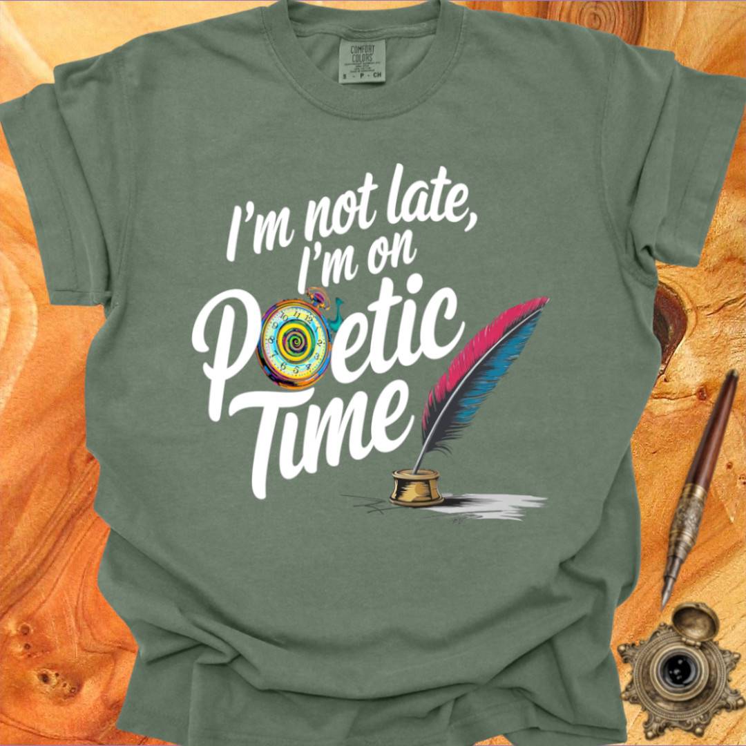 Poetic Time - Poetry T-shirt