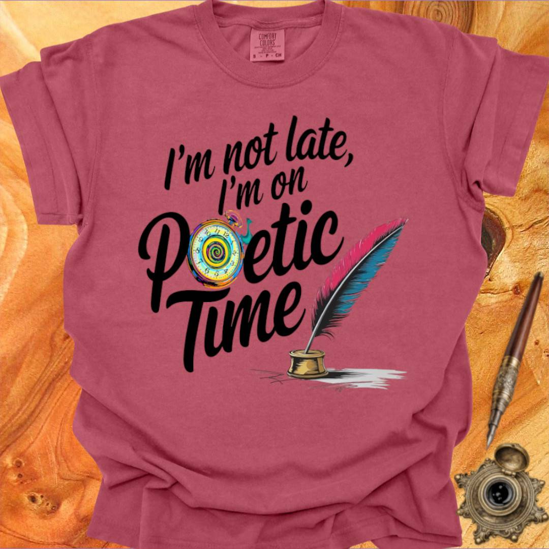 Poetic Time - Poetry T-shirt