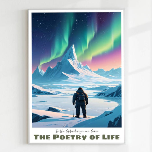 The Poetry of Life Splendor —  Vertical Art Print