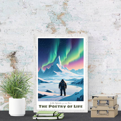 The Poetry of Life Splendor —  Vertical Art Print