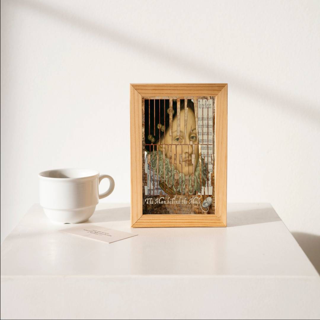 The Man behind the Mask —  Edward DeVere Art Print