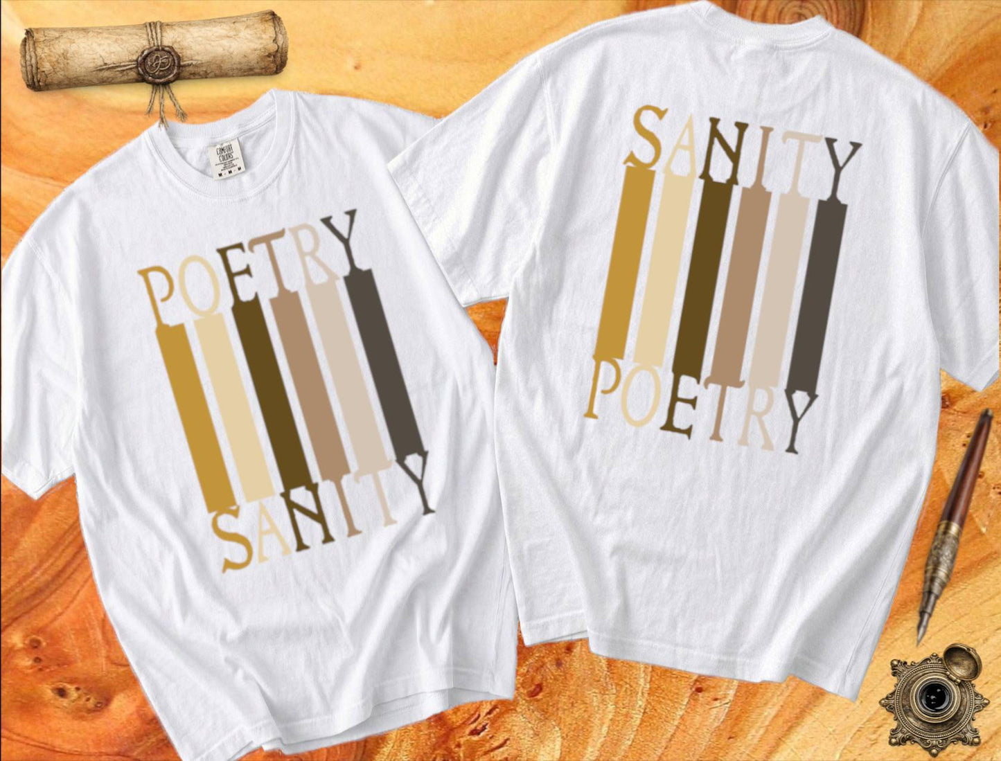 Poetry = Sanity & Sanity = Poetry - Poetry T-shirt
