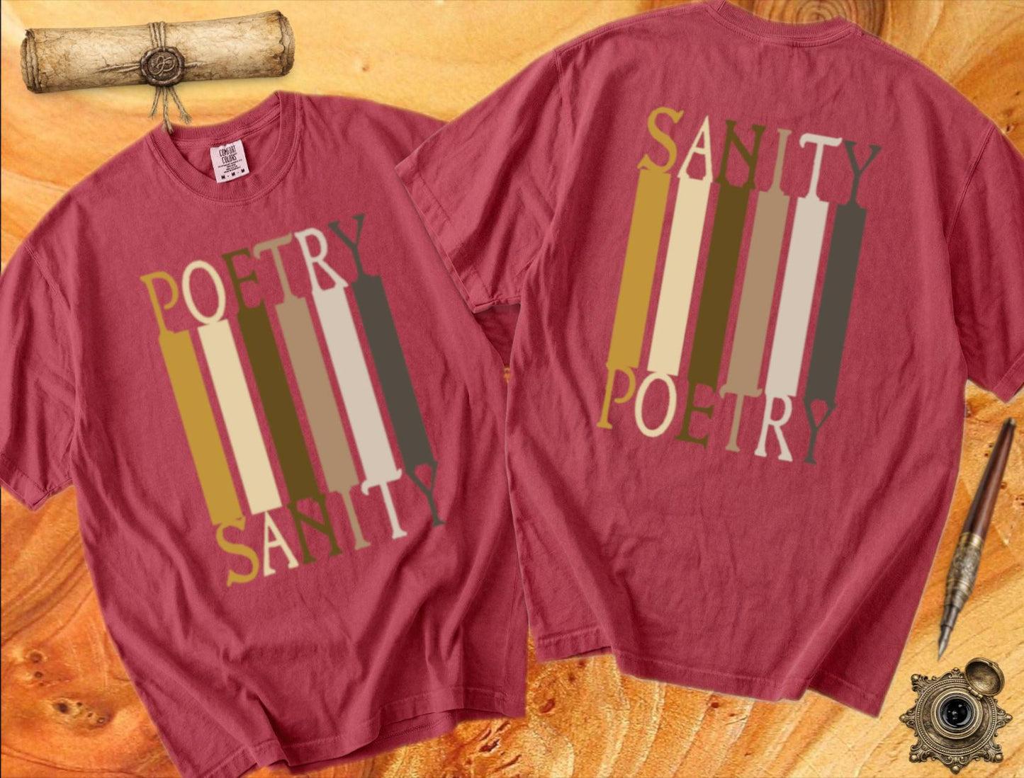 Poetry = Sanity & Sanity = Poetry - Poetry T-shirt