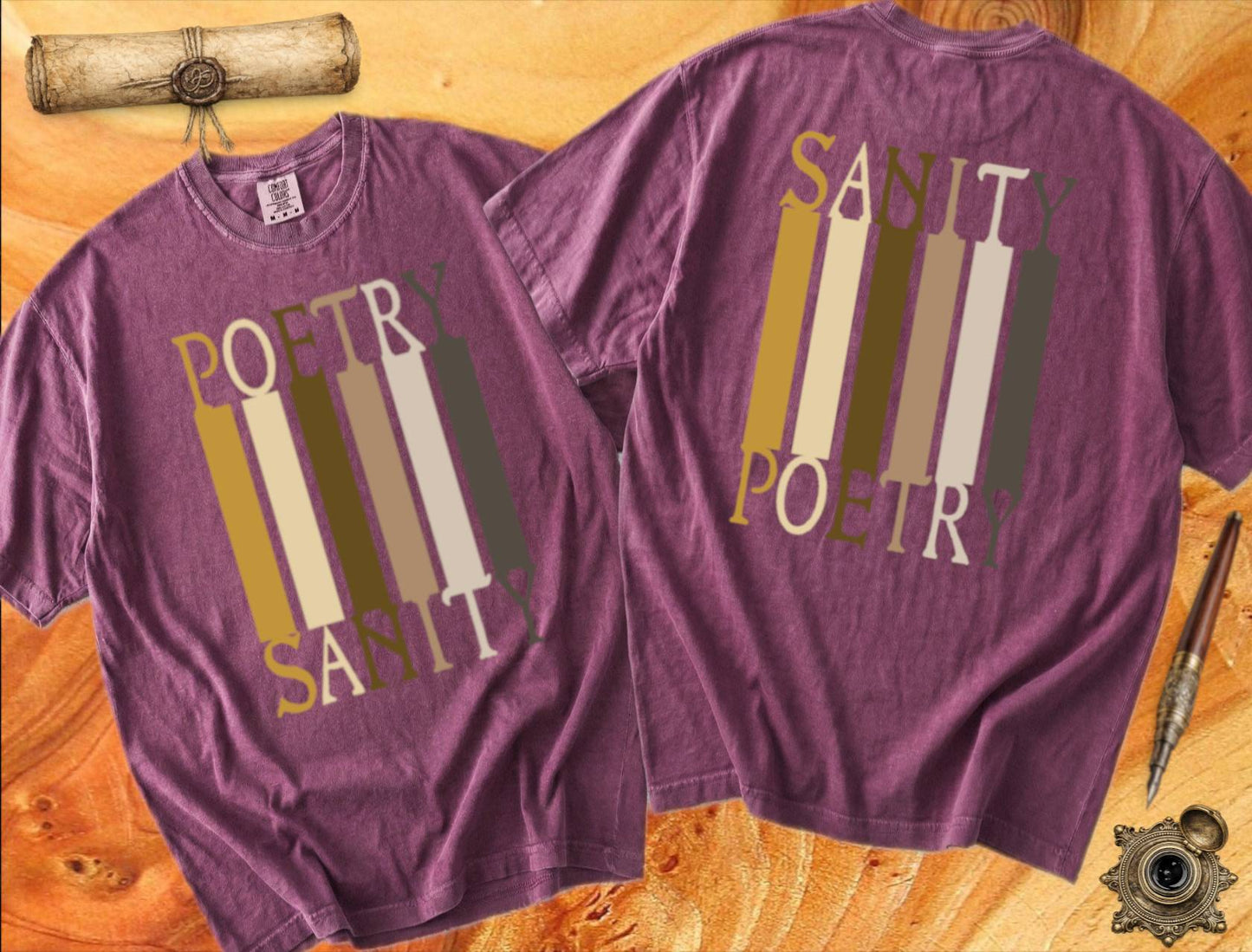 Poetry = Sanity & Sanity = Poetry - Poetry T-shirt