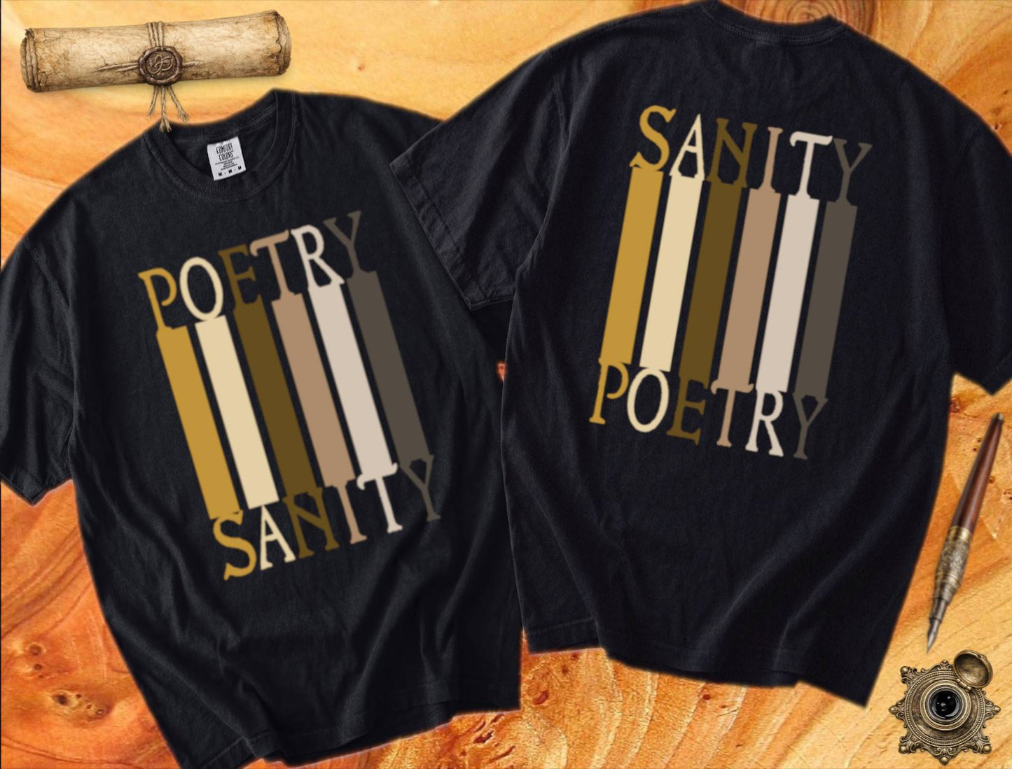 Poetry = Sanity & Sanity = Poetry - Poetry T-shirt