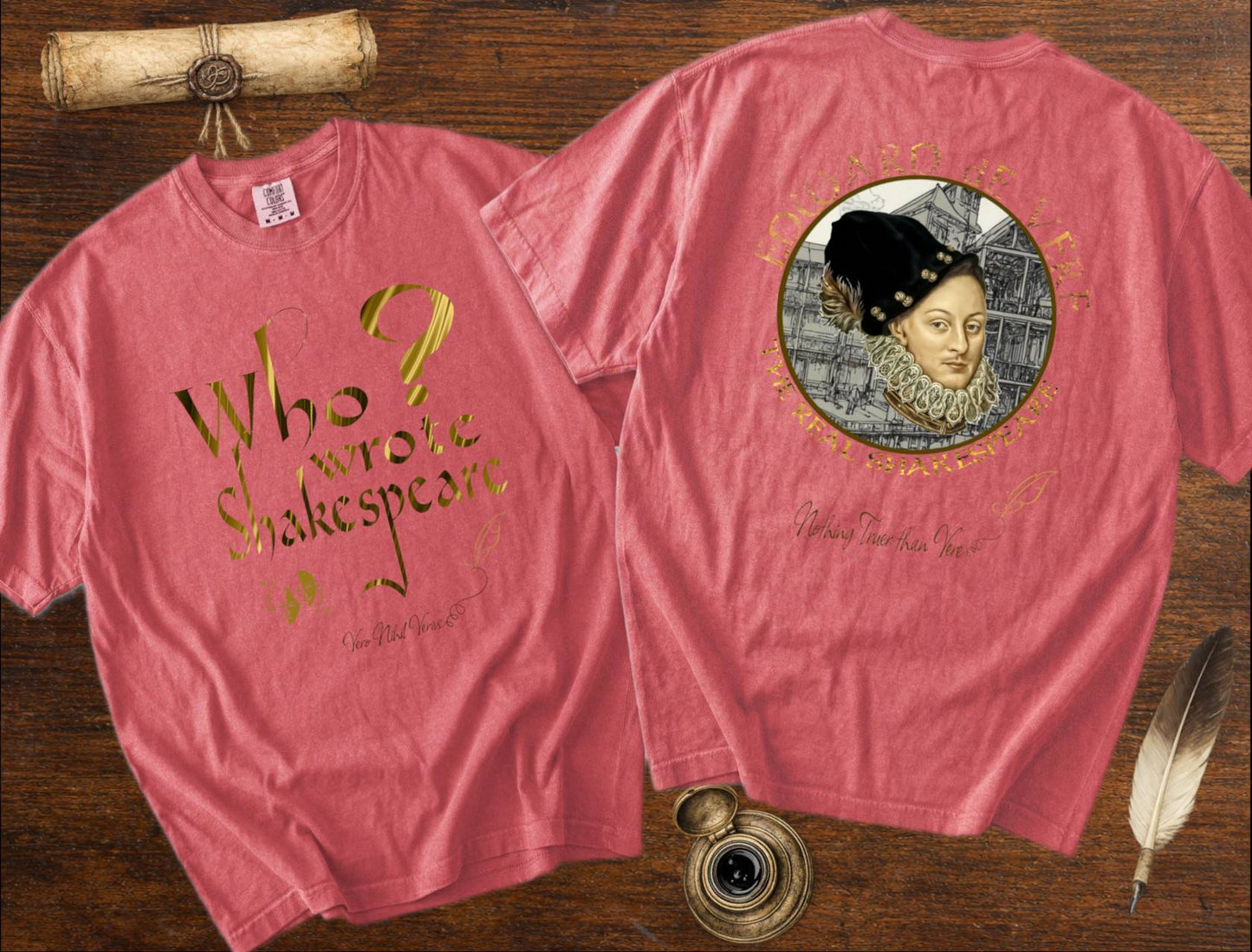 Who Wrote Shakespeare? — Shakespearean Tee