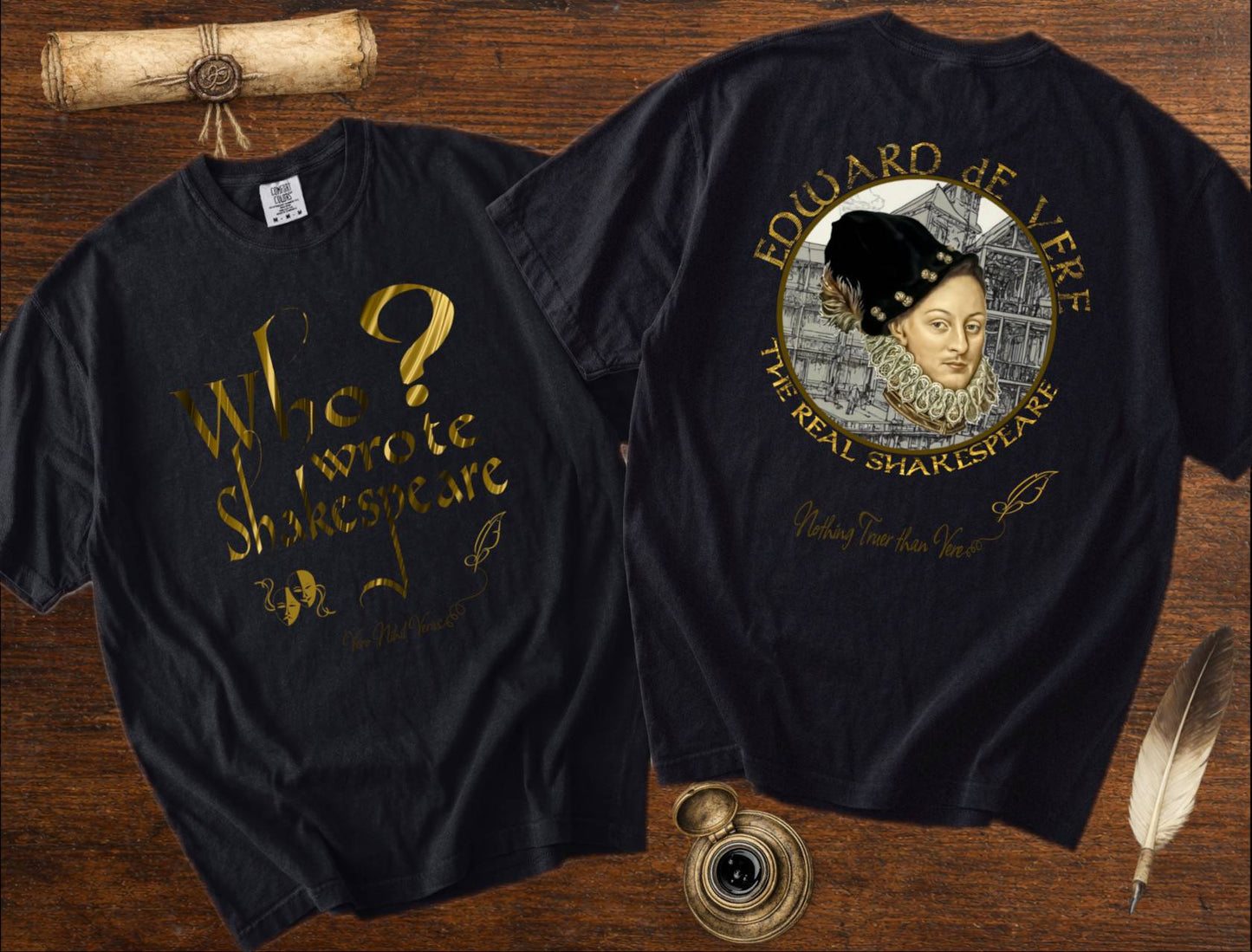 Who Wrote Shakespeare? — Shakespearean Tee