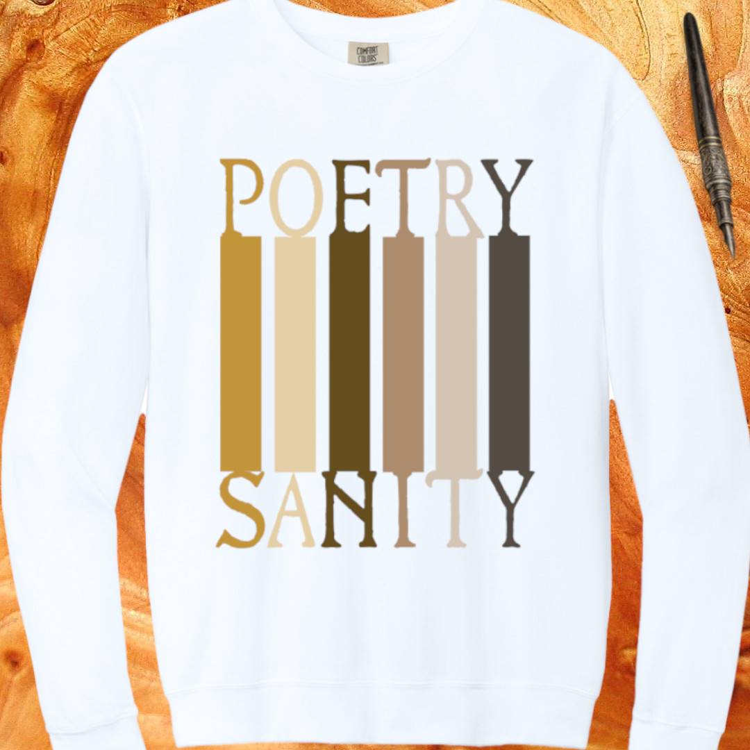 Poetry = Sanity - Crewneck Sweatshirt