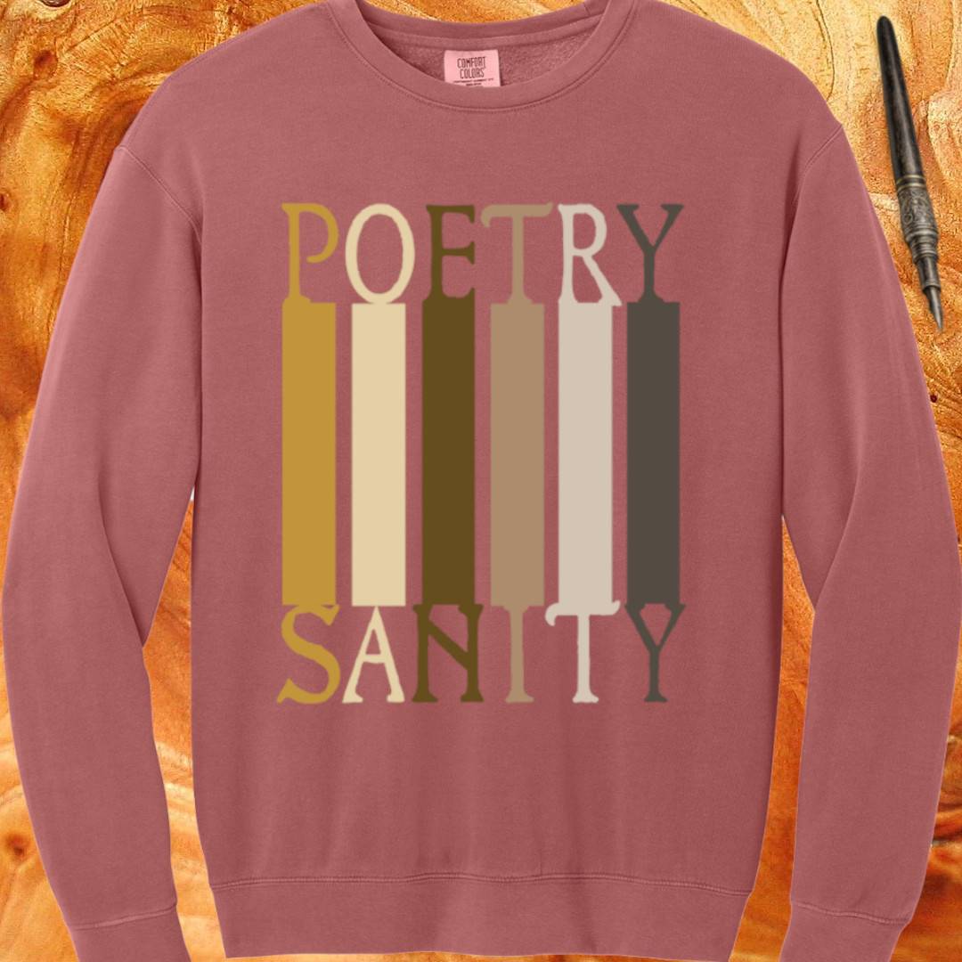 Poetry = Sanity - Crewneck Sweatshirt