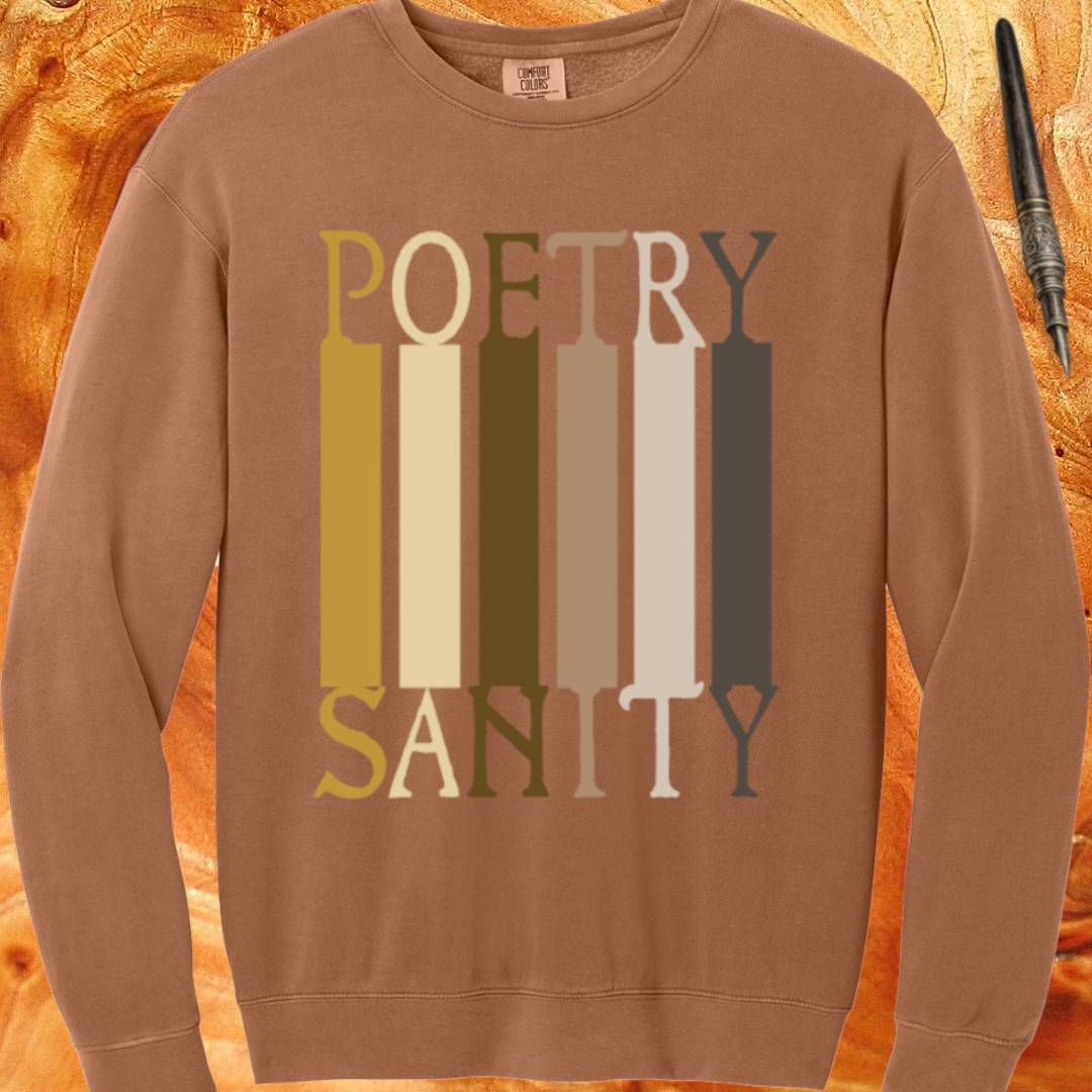 Poetry = Sanity - Crewneck Sweatshirt