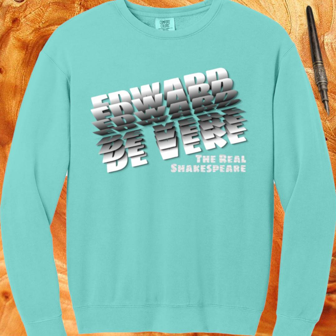Edward DeVere, the Real Shakespeare - Crewneck Sweatshirt