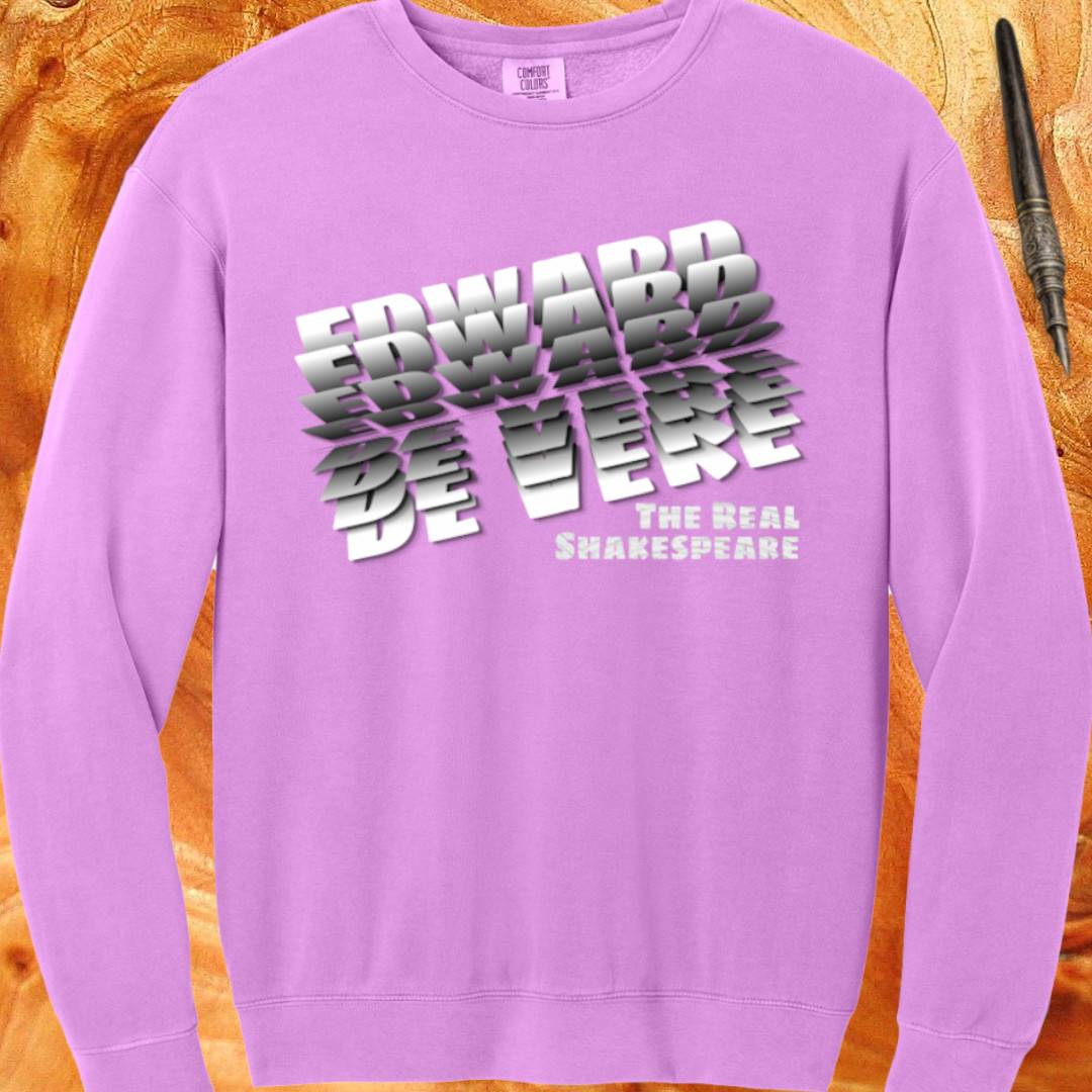 Edward DeVere, the Real Shakespeare - Crewneck Sweatshirt