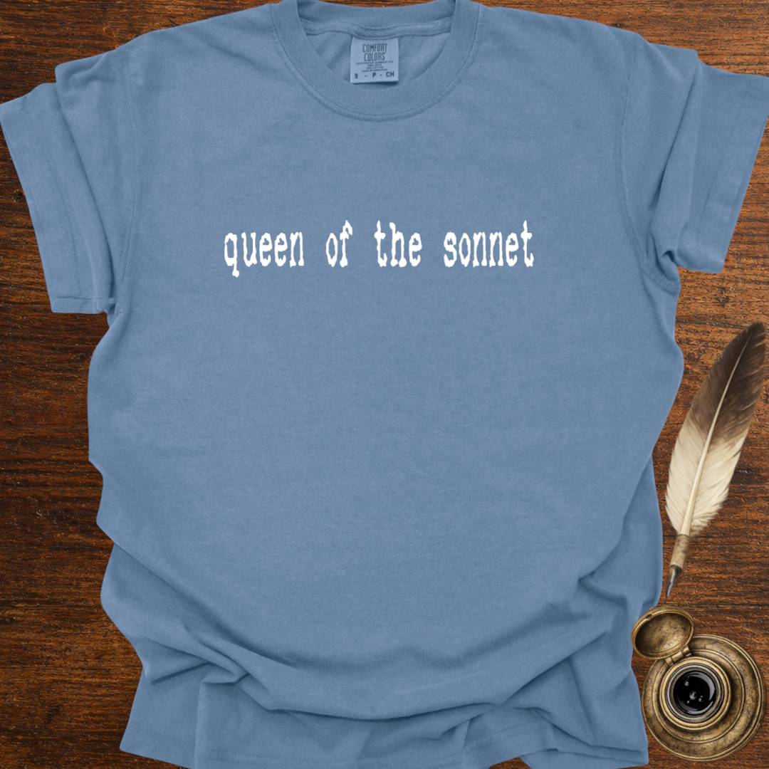 queen of the sonnet —  Shakespearean Tee