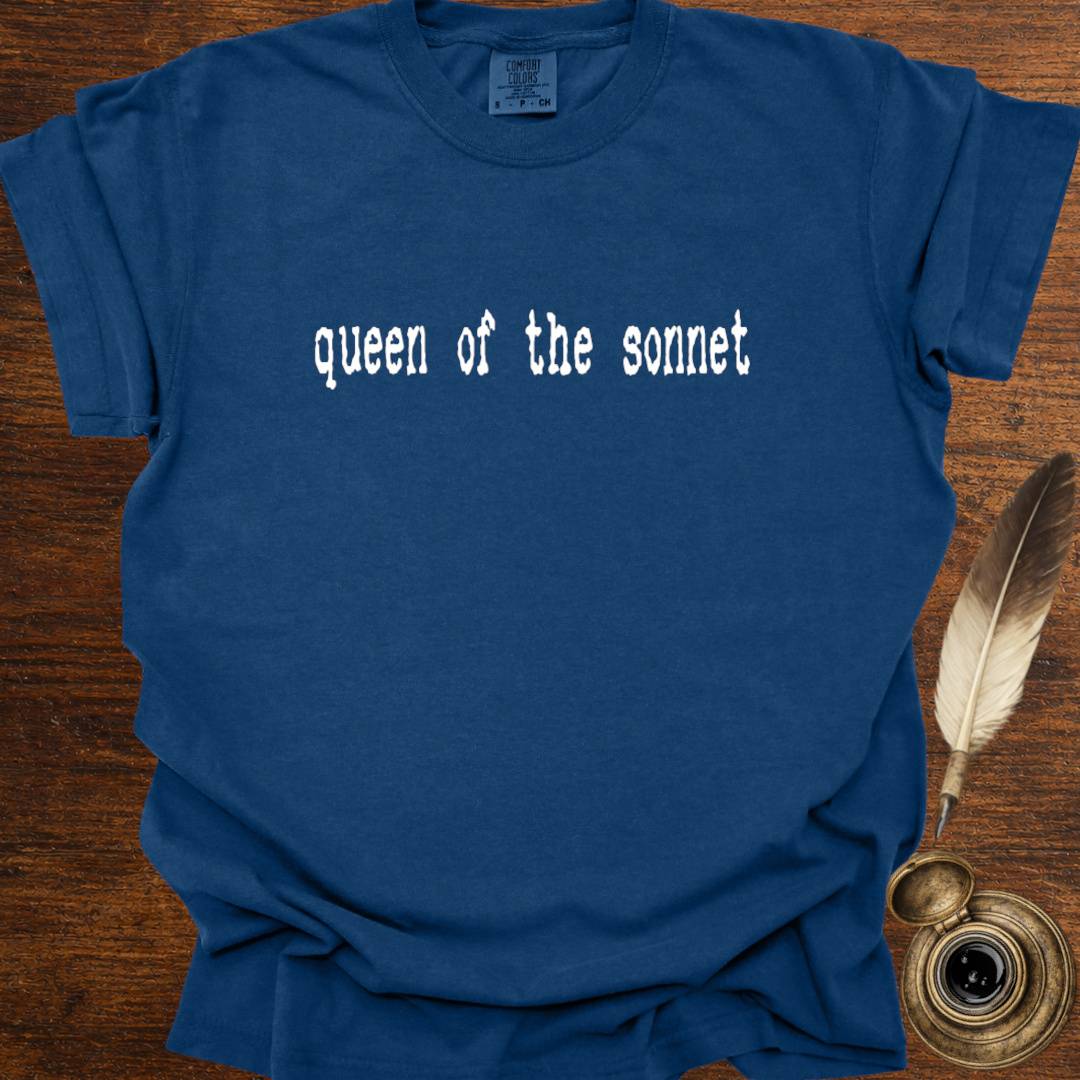 queen of the sonnet —  Shakespearean Tee