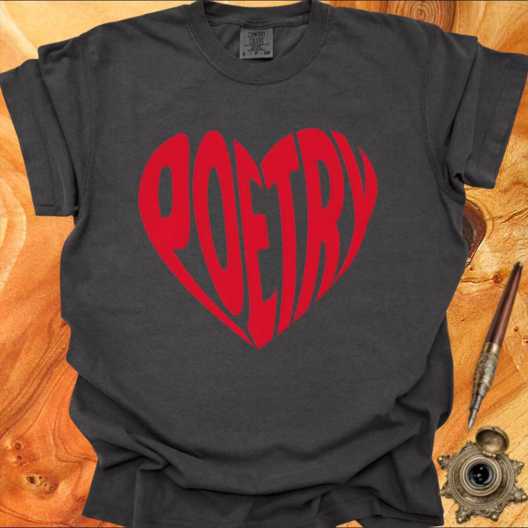 Heart Poetry - Poetry T-shirt