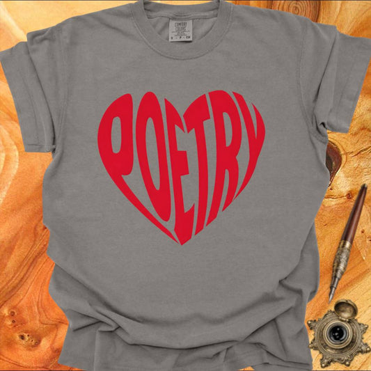 Heart Poetry - Poetry T-shirt