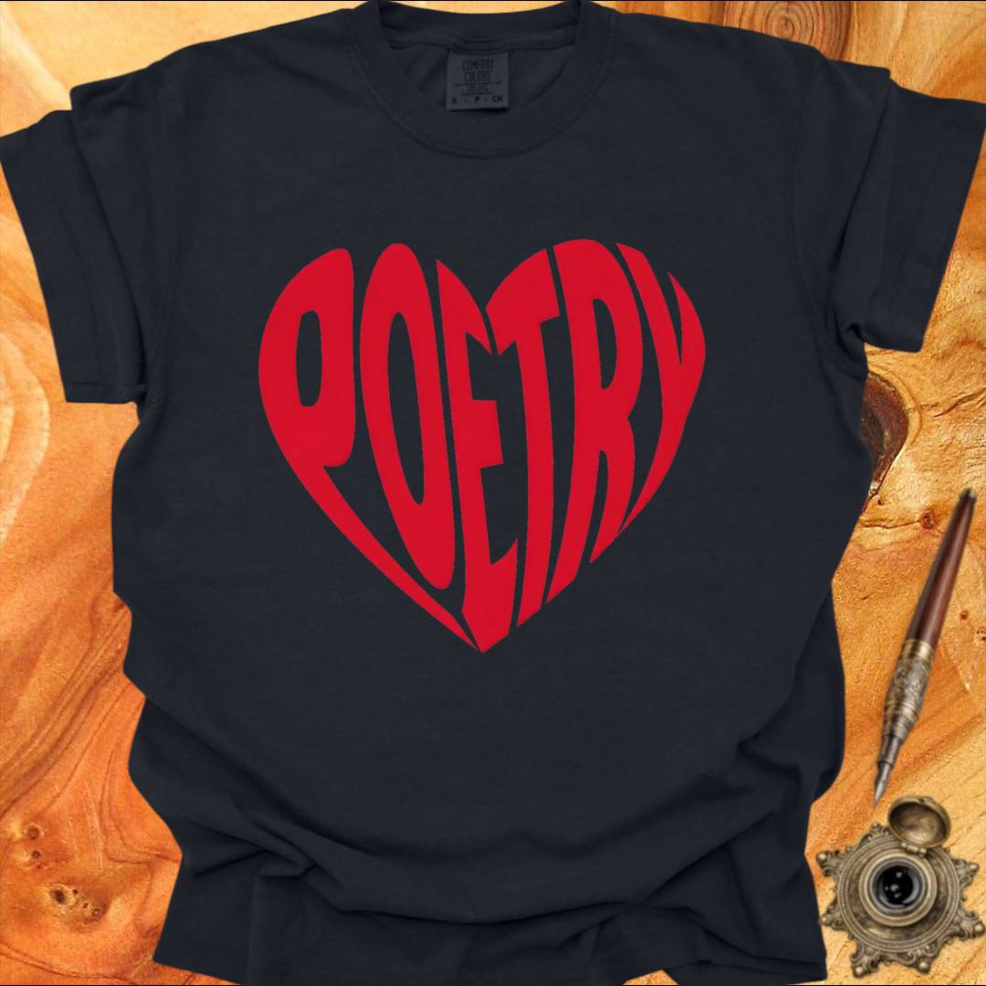 Heart Poetry - Poetry T-shirt