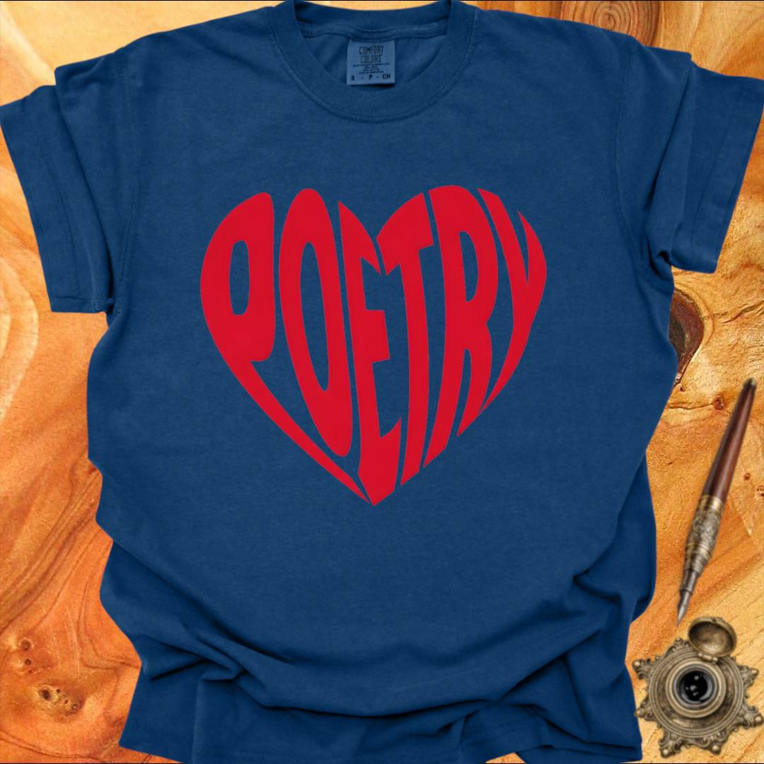 Heart Poetry - Poetry T-shirt