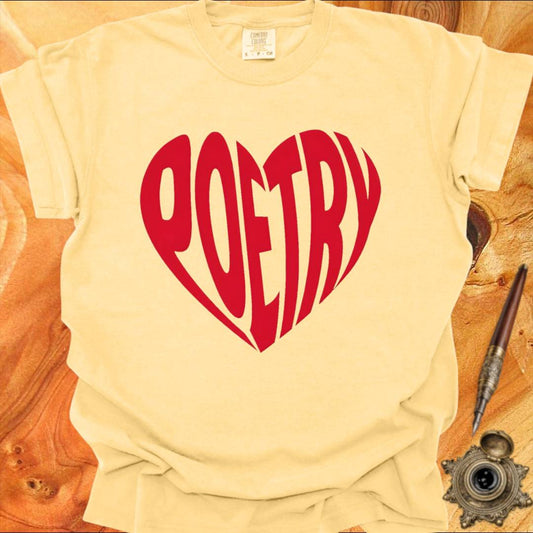 Heart Poetry - Poetry T-shirt